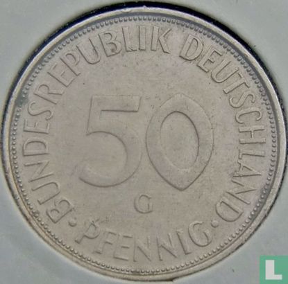 Deutschland 50 Pfennig 1972 (G) - Bild 2