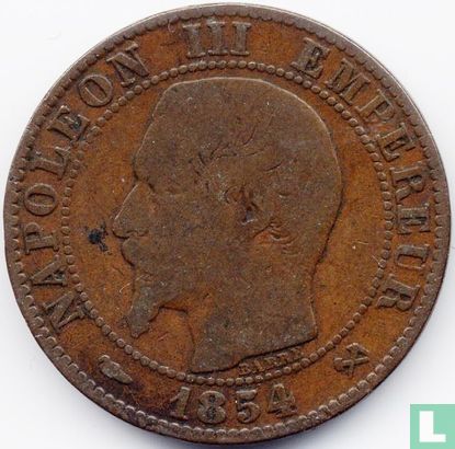 Frankrijk 5 centimes 1854 (B) - Afbeelding 1