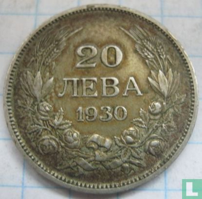 Bulgarie 20 leva 1930 - Image 1