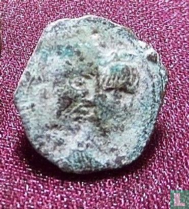 Nabataea  AE16  (Aretas IV & Shuqailat)  9 BCE-40 CE - Image 2