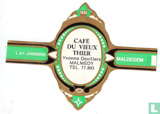 Cafe du Vieux Thier Yvonne Devillers Malmedy Tel. 77803 - Image 1