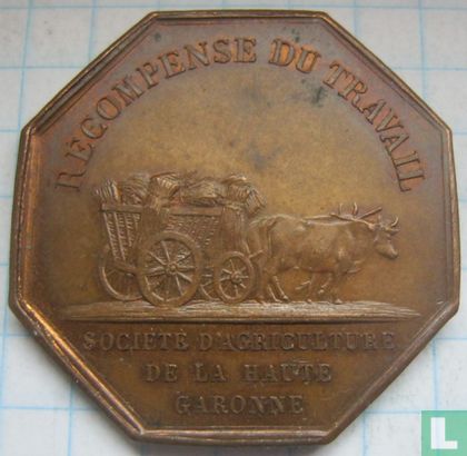 France Recompense Du Travail Haute - Garonne - Image 2