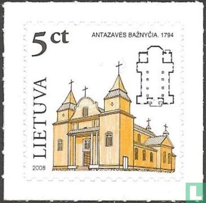 Kirche von Antazavė, 1794