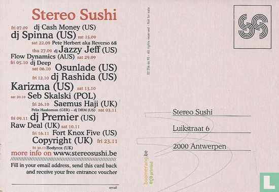 4022 - Stereo Sush "Funky raw fish?" - Afbeelding 2