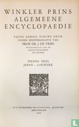 Winkler Prins algemeene encyclopaedie - Afbeelding 3