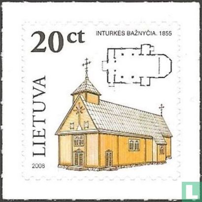 Kirche von Inturkė, 1855