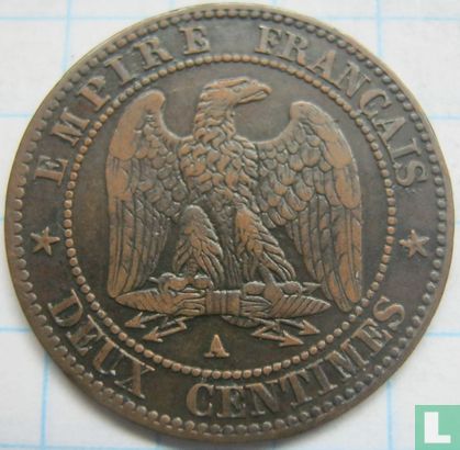 Frankrijk 2 centimes 1854 (A) - Afbeelding 2