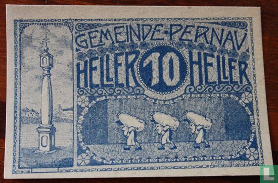 Pernau 10 Heller 1920 - Image 1