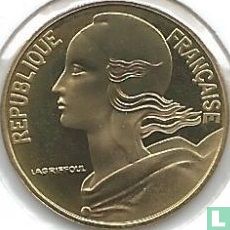 France 10 centimes 2000 (PROOF) - Image 2