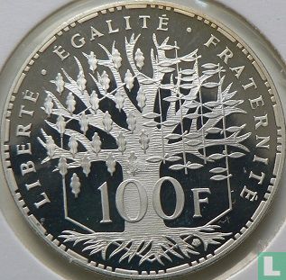 Frankrijk 100 francs 1998 (PROOF) - Afbeelding 2