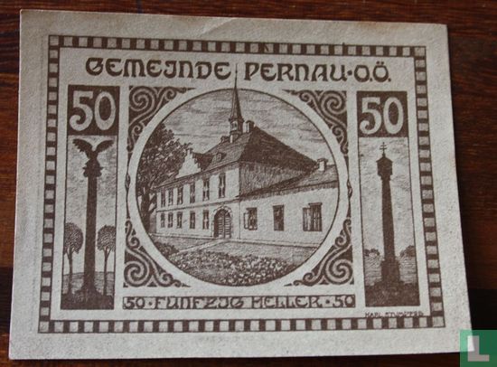Pernau 50 Heller 1920 - Afbeelding 1