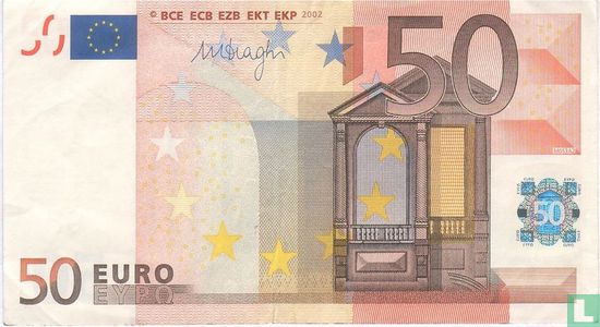 Eurozone 50 Euro V-M-Dr - Image 1