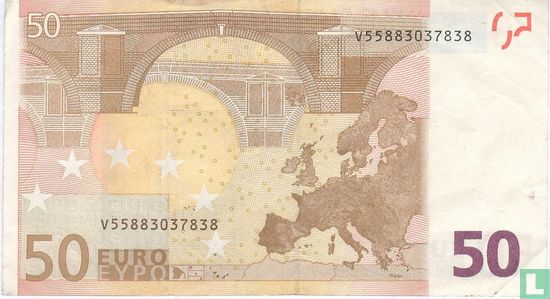 Eurozone 50 Euro V-M-Dr - Image 2
