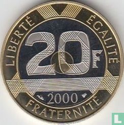 France 20 francs 2000 (BE) - Image 1