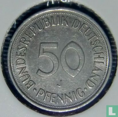 Deutschland 50 Pfennig 1990 (J) - Bild 2