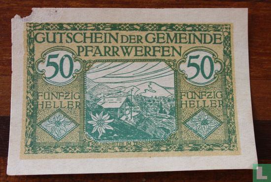 Pfarrwerfen 50 Heller 1920 - Image 1