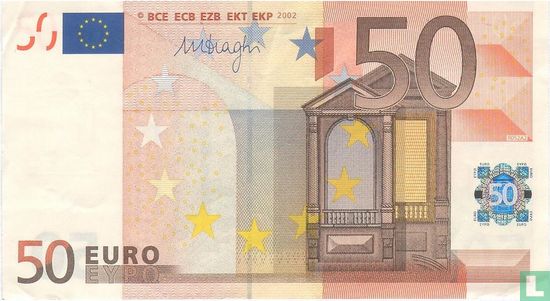 Eurozone 50 Euro E-R-Dr - Image 1