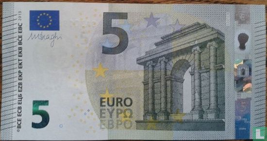 Eurozone 5 Euro S - A - Afbeelding 1