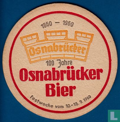Osnabrücker Bier 1860-1960 / 100 Jahre