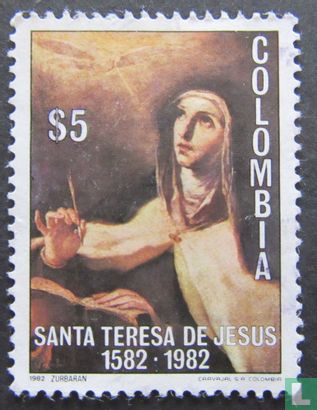 400th anniversary of death of Teresa of Avila