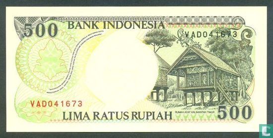Indonesia 500 Rupiah 1992 - Image 2