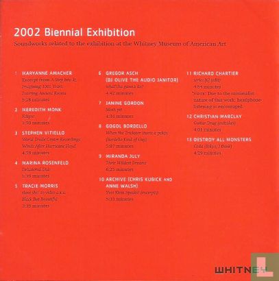 Whitney Biennial 2002 - Afbeelding 2