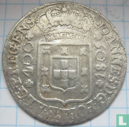 Portugal 400 réis 1809 - Image 1