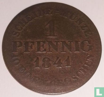 Saksen-Coburg-Gotha 1 pfennig 1841 - Afbeelding 1