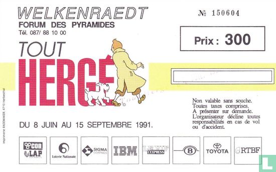 Tout Hergé 1991 