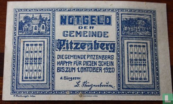 Pitzenberg 20 Heller 1920 - Image 2