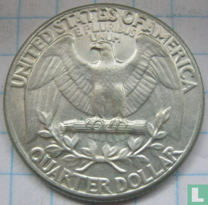 Vereinigte Staaten ¼ Dollar 1964 (ohne Buchstabe) - Bild 2