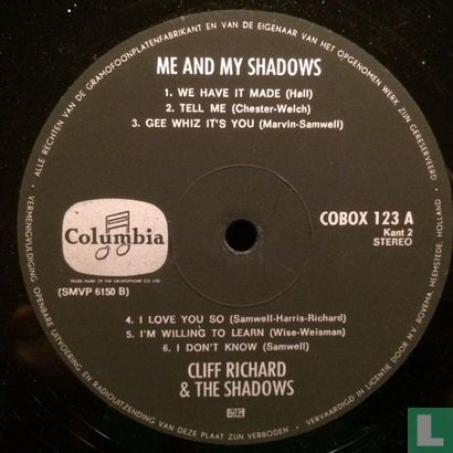 Cliff Richard + The Shadows - Afbeelding 3