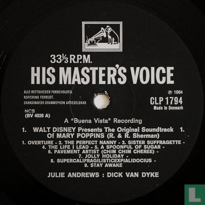 Walt Disney's Mary Poppins: Original Cast Sound Track - Image 3