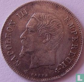 France 20 centimes 1863 - Image 2