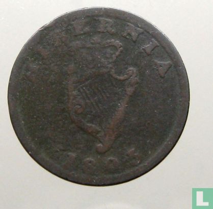 Lower Canada  ½ penny 1803 - Afbeelding 1