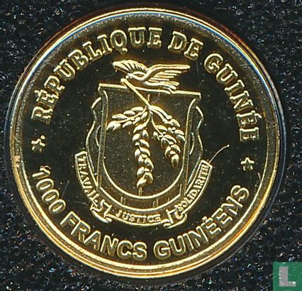 Guinée 1000 francs 2017 (BE) - Image 2