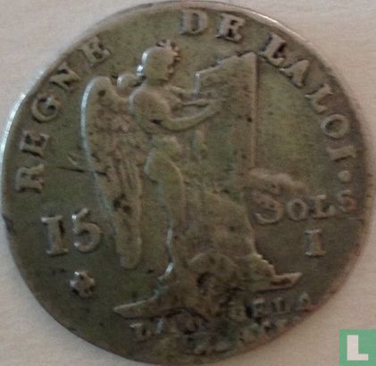 France 15 sols 1791 (I) - Image 2