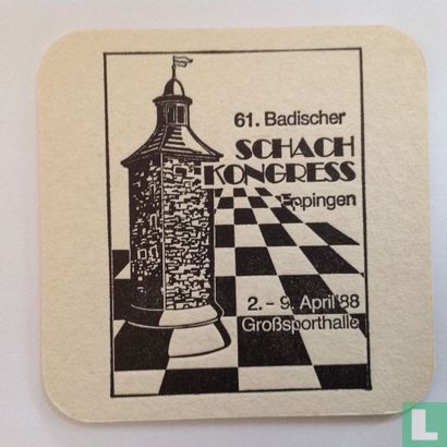 61. Badischer Schach Kongress - Afbeelding 1
