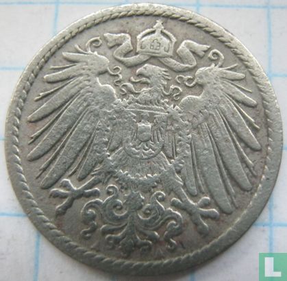 German Empire 5 pfennig 1902 (A) - Image 2