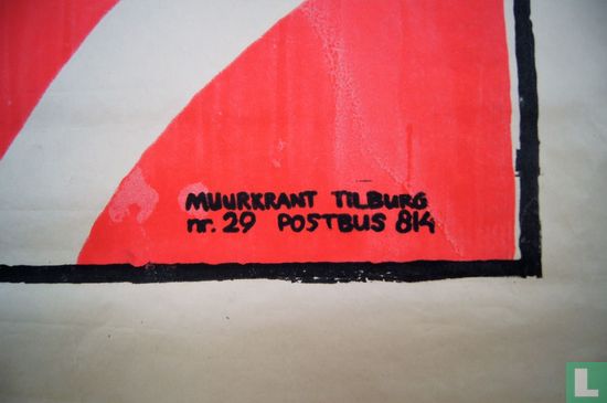 1 mei muurkrant Tilburg - Afbeelding 2