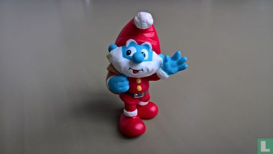 Kerstman Grote Smurf - Afbeelding 1