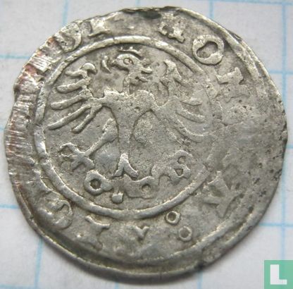 Polen ½ groschen 1501 "półgrosz" - Afbeelding 2