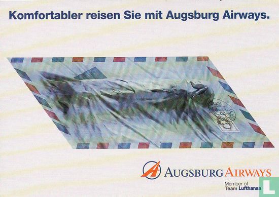 03494 - Augsburg Airways "Komfortabler reisen Sie mit..." - Image 1