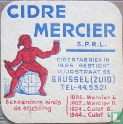 Cidre Mercier (recto/verso)  - Image 1