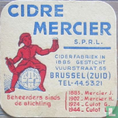 Cidre Mercier (recto/verso)  - Image 2