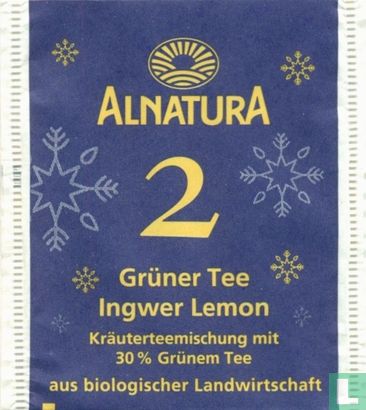  2 Grüner Tee Ingwer Lemon  - Afbeelding 1