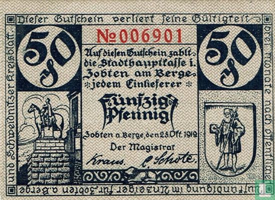 Zobten 50 Pfennig 1919 - Image 1