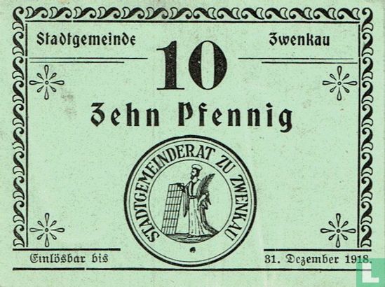 Zwenkau 10 Pfennig 1918 - Image 1