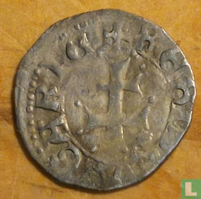 Hongarije 1 denár ND (1373-1382) - Afbeelding 1