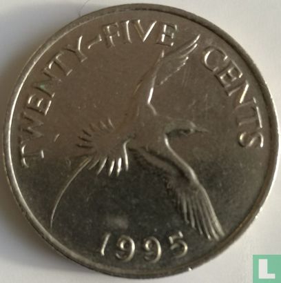 Bermuda 25 cents 1995 - Image 1